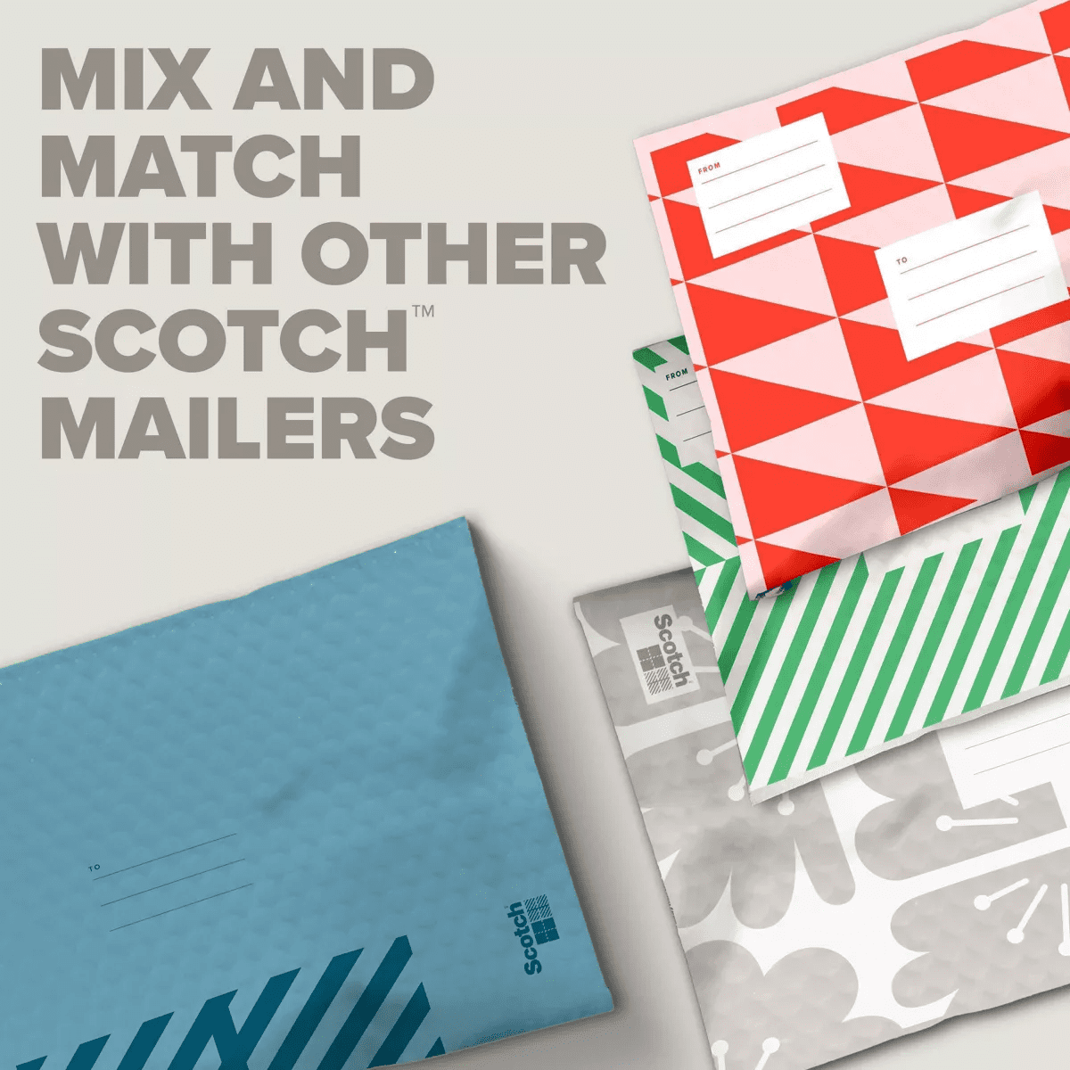 Scotch Poly Bubble Padded Mailer 3Pk Small Green - Image 8