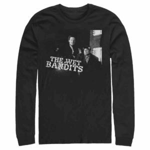 Men'S Home Alone the Wet Bandits Long Sleeve Shirt