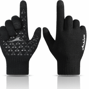 Winter Gloves, Glove for Men Women, Upgraded Touch Screen Texting Warm Running with Thermal Soft Knit Lining