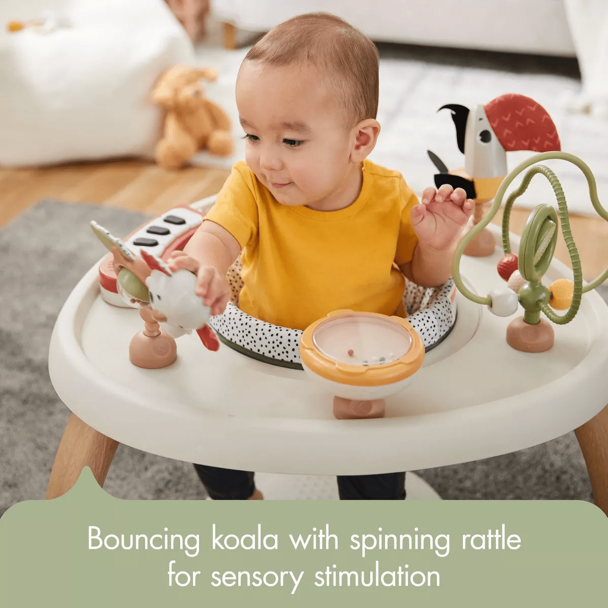 Tiny Love 5-In-1 Deluxe Stationary Activity Center - Boho - Image 20