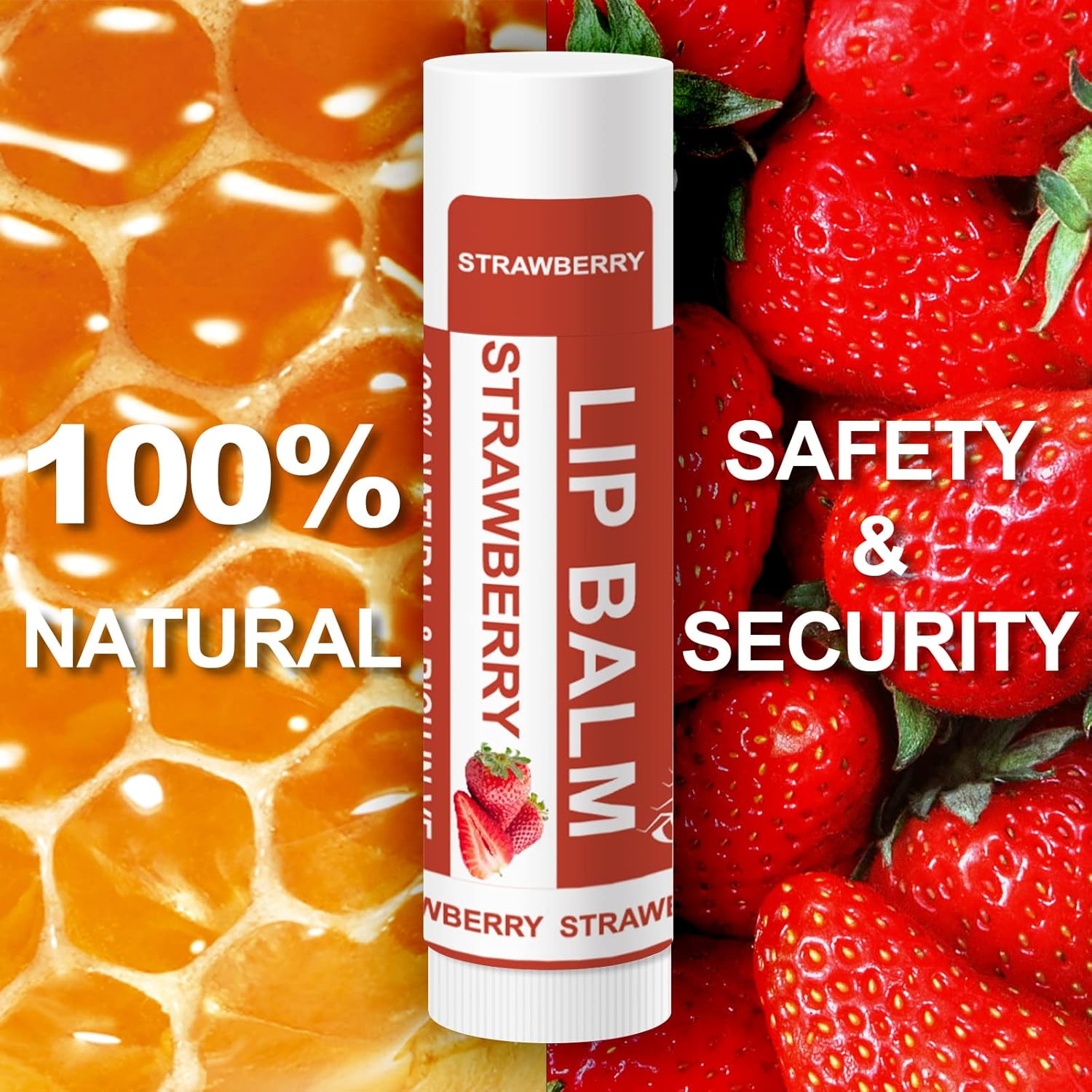 14 Pack Natural Lip Balm in Bulk with Vitamin E and Coconut Oil - Moisturizing, Soothing, and Repairing Dry and Chapped Lips Valentine'S Gift - 14 Flavors - Non-Gmo - with Greeting Card - Image 5