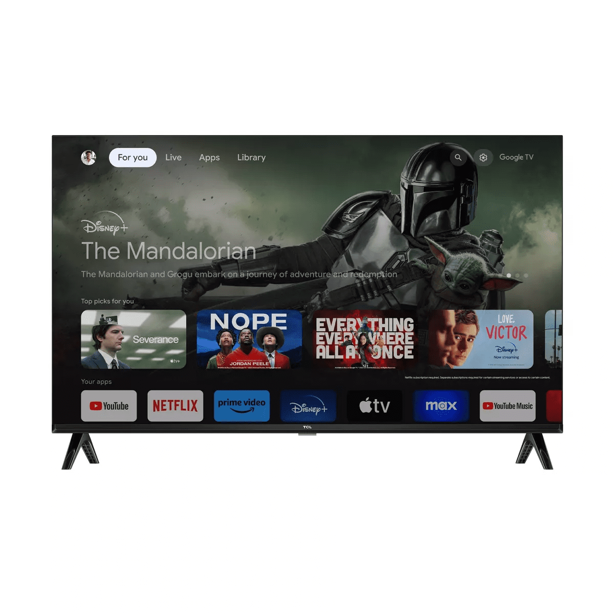 TCL 40" Class S3-Series 1080P HD LED Smart Google TV - 40S350G - Image 2
