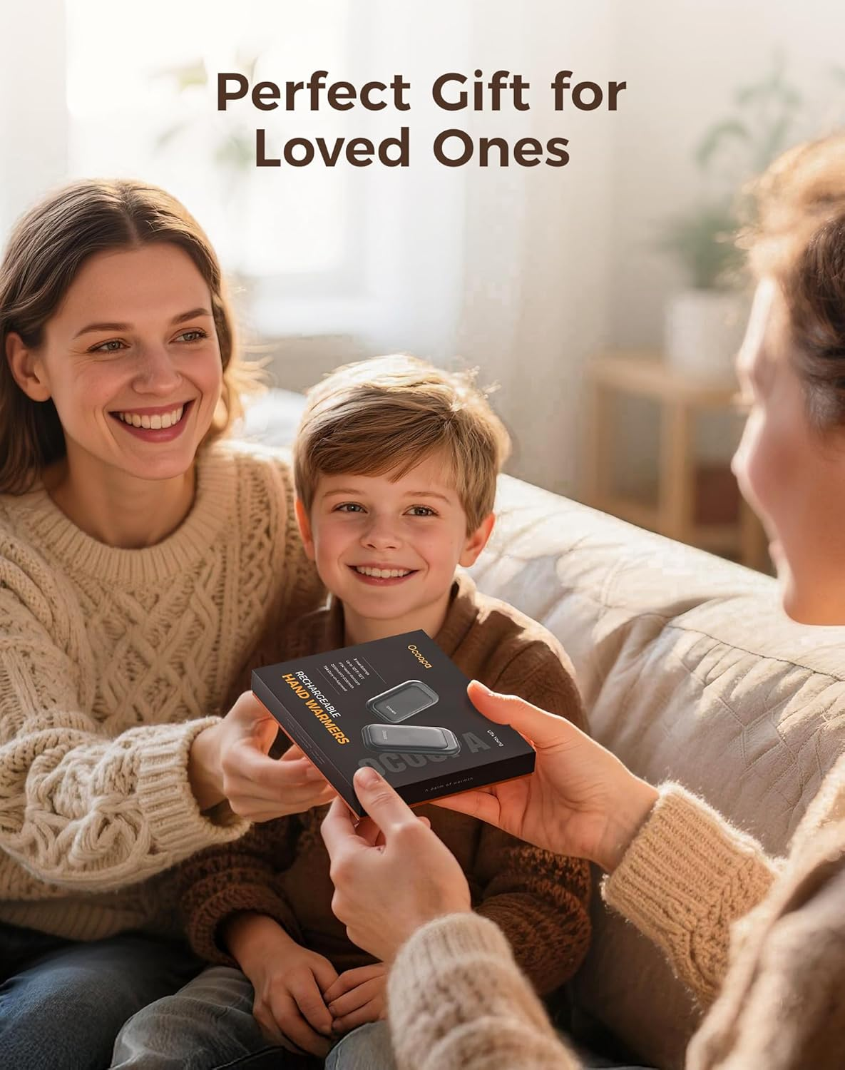 AI Magnetic Hand Warmers Rechargeable 2 Pack, 5000Mah Ultra-Thin Electric Glove Heater Handwarmer,Ul Certified, Men Women Gifts for Christmas,Birthday,Winter Essentials,Ut4 Young - Image 7