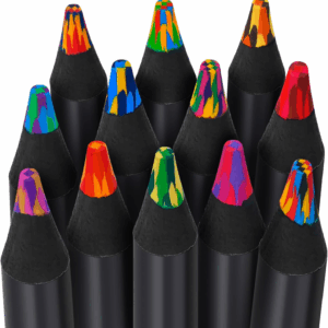 Stocking Stuffers for Kids, Art Supplies Teen Girl Boys Gifts Trendy Stuff 12 Colored Rainbow Pencils, Valentines for Kids Adults, Birthday Party Favors Arts and Crafts Easter Basket for 8-12 Year Old