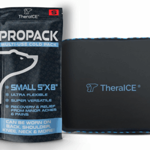 Propack Ice Pack for Injuries, Reusable Soft Multipurpose Cold Gel Ice Pack for Muscular Back Pain, Shoulder, Hip, Knee - Flexible Cold Compress Wrap for Minor Aches & Pains - 5 X 8