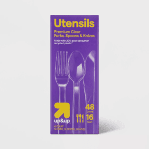 Premium Plastic Forks, Spoons and Knives - 48Ct - Up&Up™