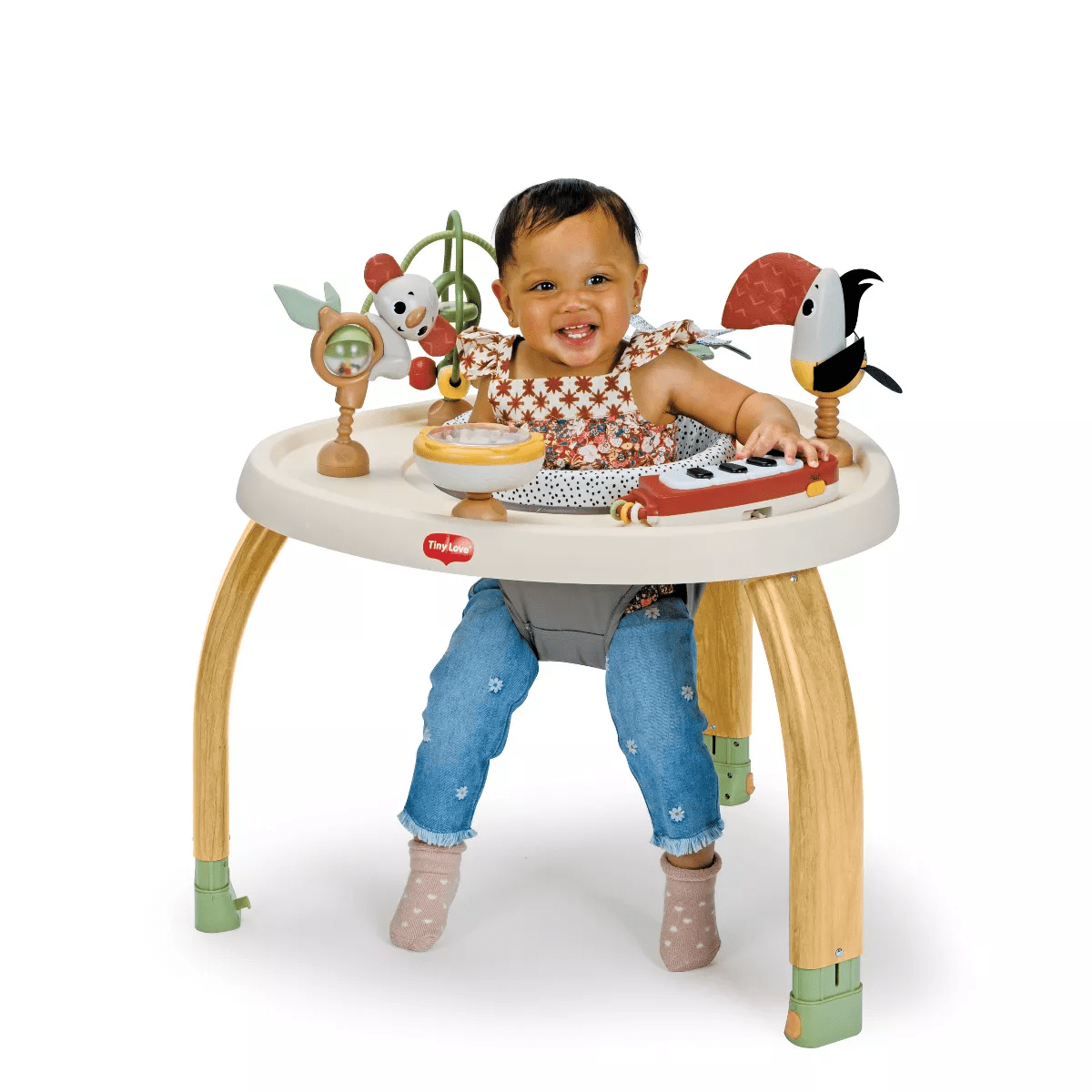 Tiny Love 5-In-1 Deluxe Stationary Activity Center - Boho - Image 13