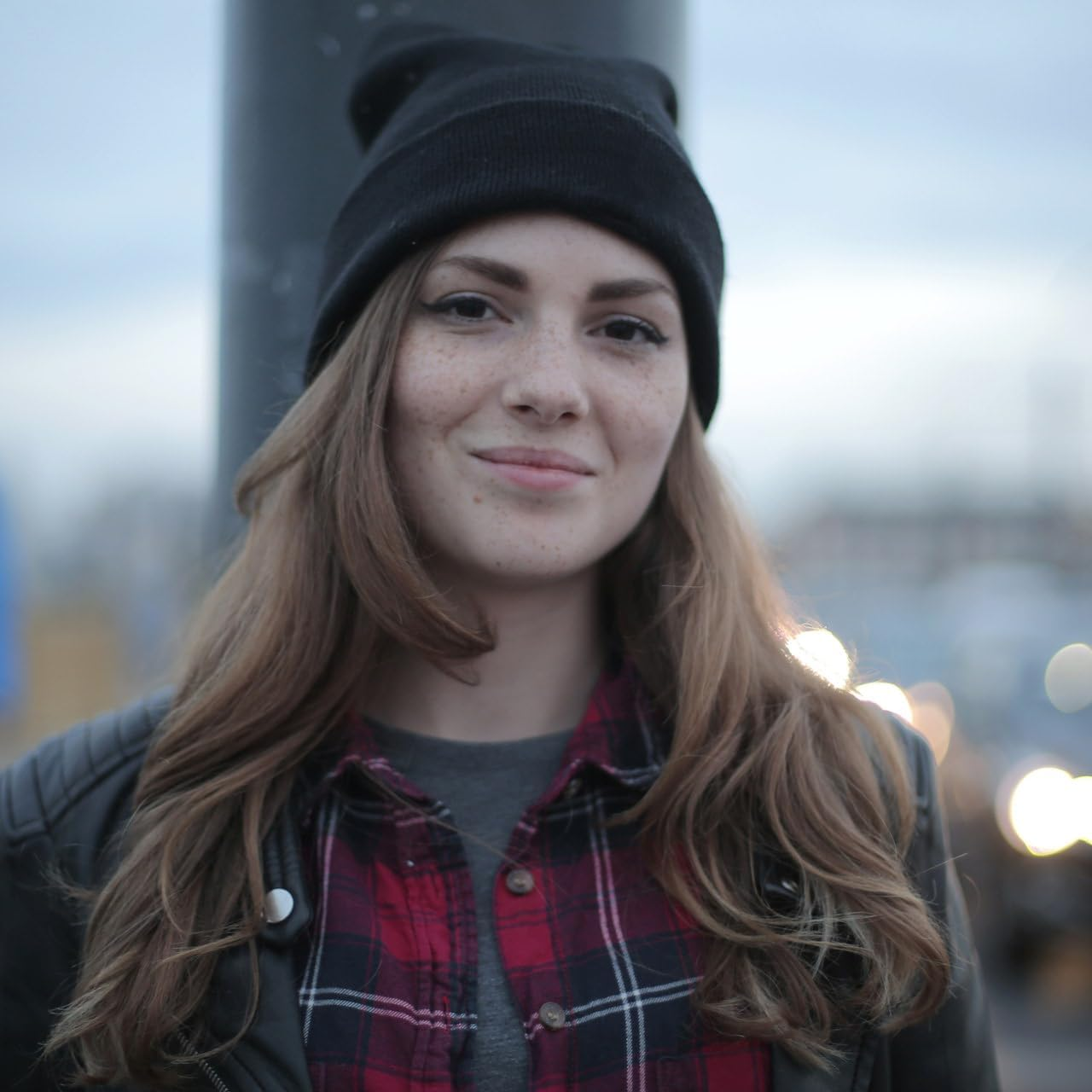 1&2 Pack Beanie for Men Women Slouchy Beanie Hats Winter Knit Caps Soft Ski Hat Unisex - Image 4