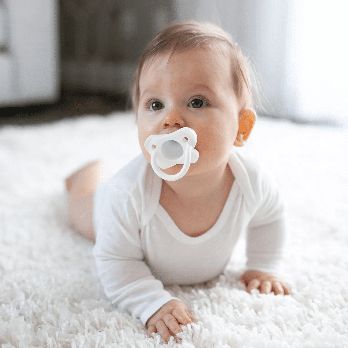 Dr. Brown'S Happypaci One-Piece 100% Silicone Pacifier - 0-6 Months - 3Pk - Image 11