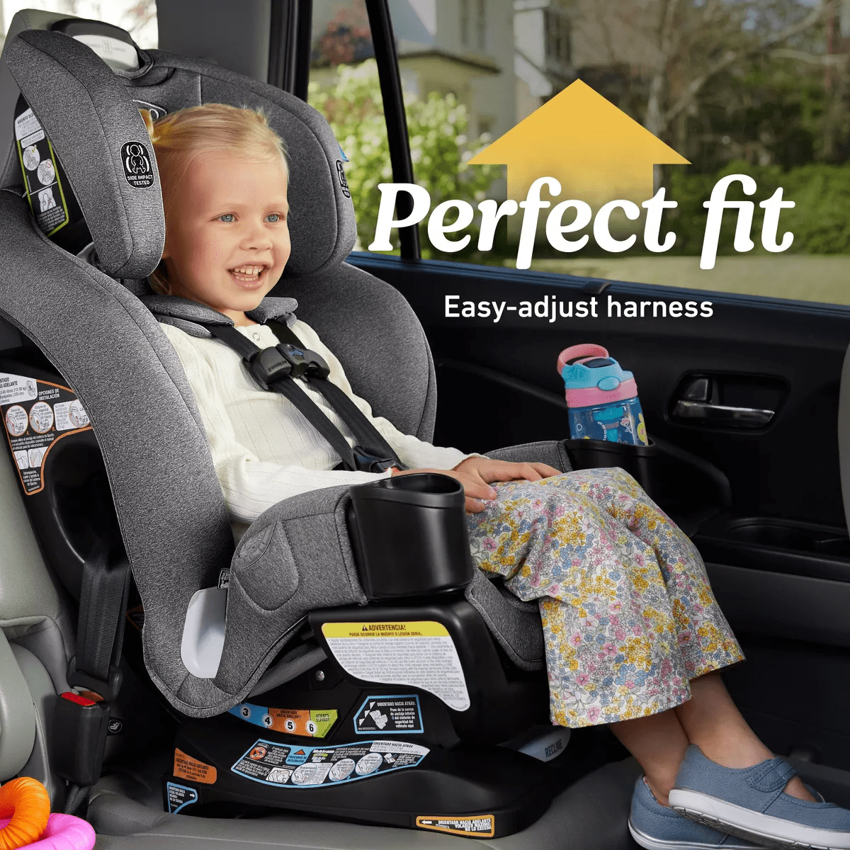 Graco Extend2Fit 3-In-1 Convertible Car Seat - Image 6