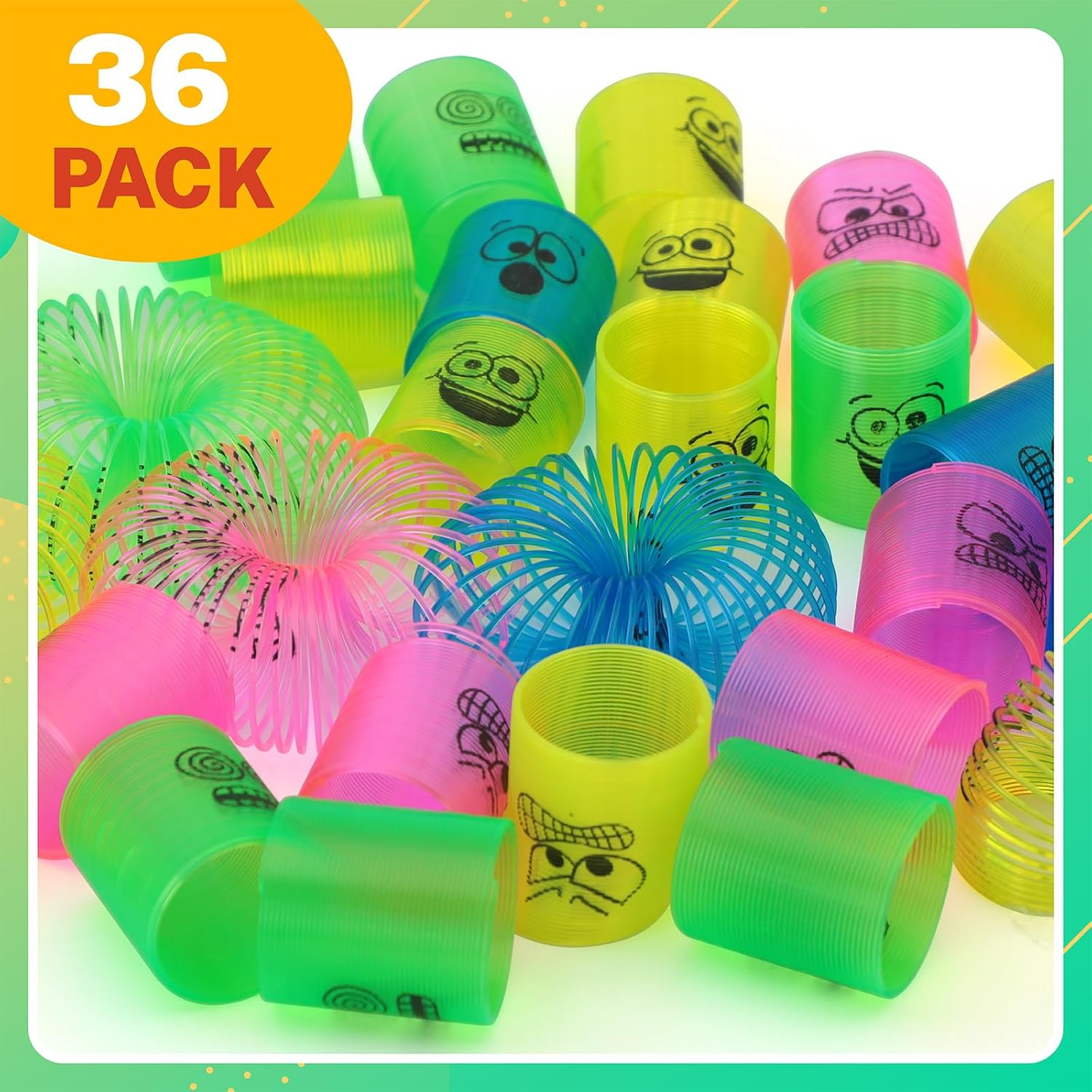 36 Pcs Mini Spring Party Favors for Kids 4 to 8 Birthday Stress Relief Bulk Fidget Goody Bag Stuffers Classroom Prizes Spring Bulk Toys for Kids Prize Presents 4 Bright Colors - Image 6
