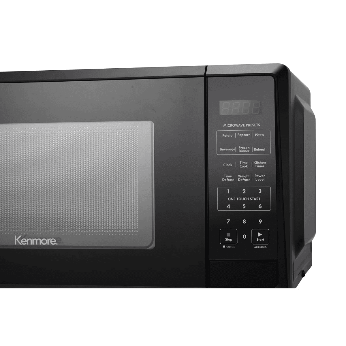 Kenmore 1.1 Cu Ft Microwave Black: Countertop Oven, 1000W, Child Lock, 6 Programs, 1 Year Warranty - Image 8