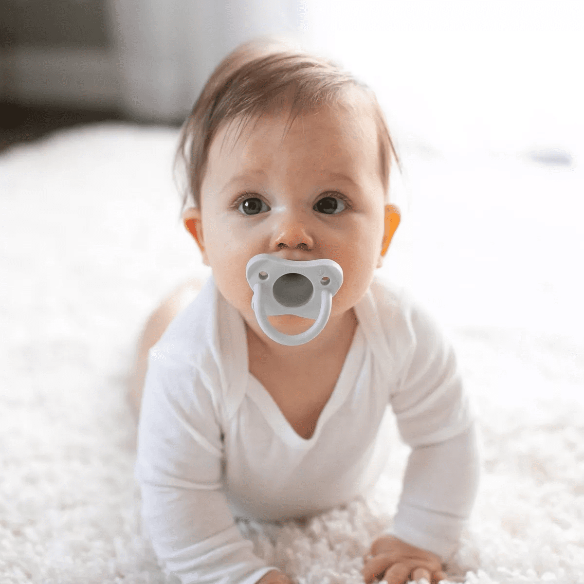 Dr. Brown'S Happypaci One-Piece 100% Silicone Pacifier - 0-6 Months - 3Pk - Image 12