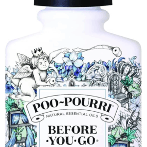 Before-You-Go Toilet Spray, Fresh Air, 4 Fl Oz, up to 200 Uses, Bathroom Odor Deodorizer , Plant-Based with Essential Oils, for Home or Work, Jasmine, Fresh Air and Mint Scent