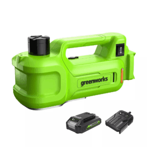 Greenworks POWERALL 24V Cordless 150W Car Jack Kit with 2.0Ah Battery and Charger