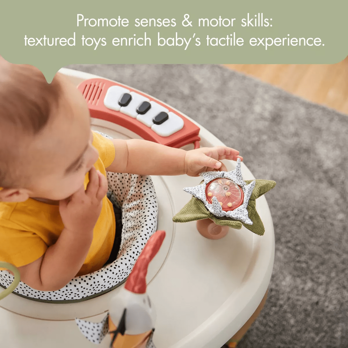 Tiny Love 5-In-1 Deluxe Stationary Activity Center - Boho - Image 21