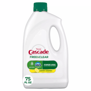 Cascade Free & Clear Dishwasher Detergent Gel - 75Oz
