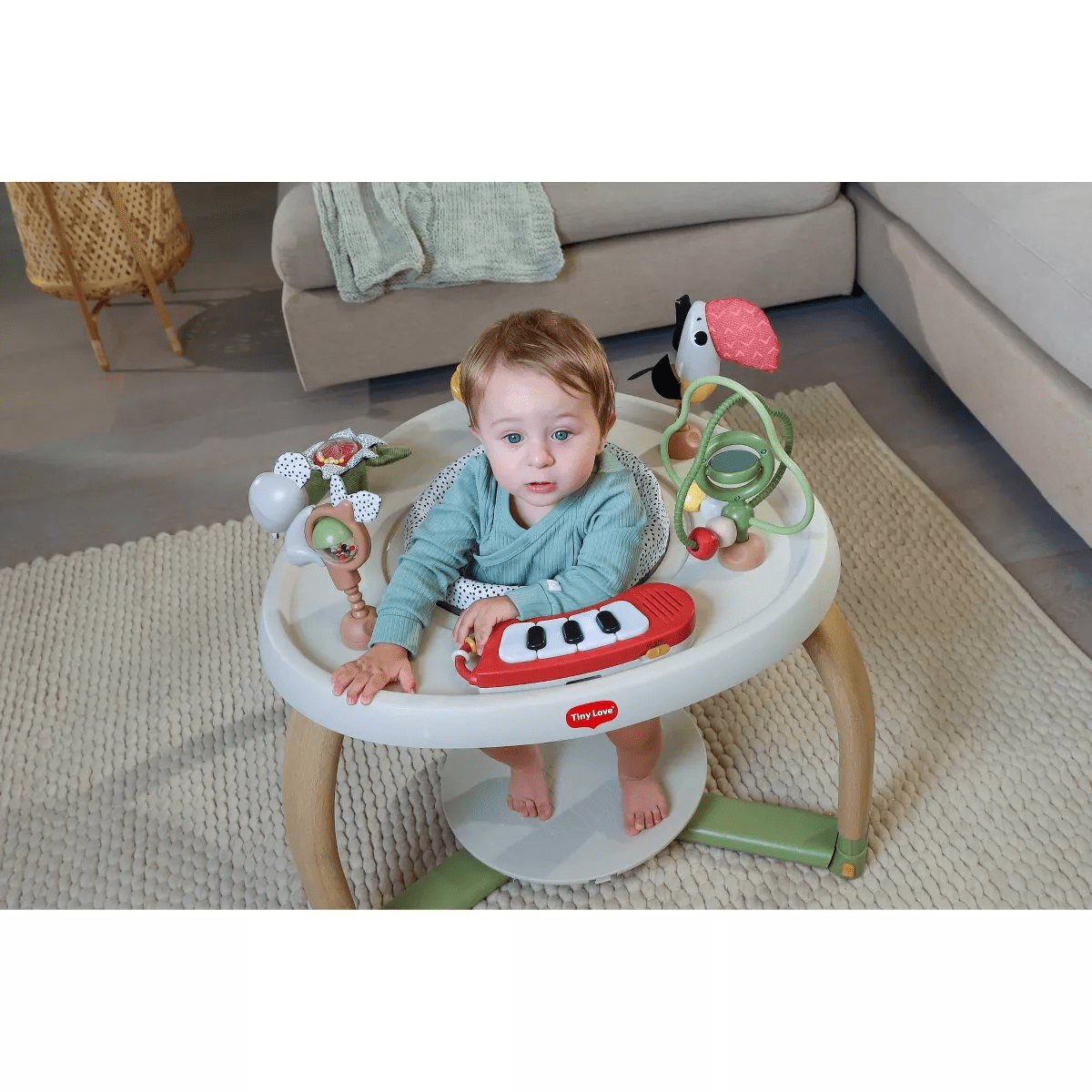 Tiny Love 5-In-1 Deluxe Stationary Activity Center - Boho - Image 15