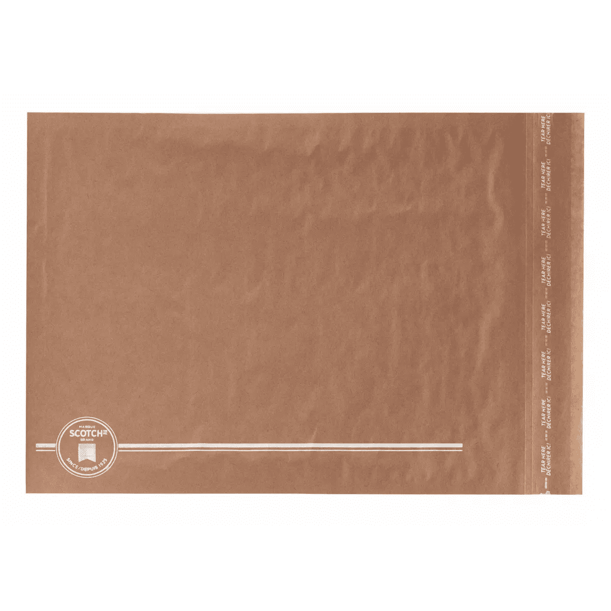 Scotch 6Pk 10.5"X14.7" Curbside Recyclable Mailer Size 5 Brown: Self-Adhesive Padded Shipping Envelopes - Image 13