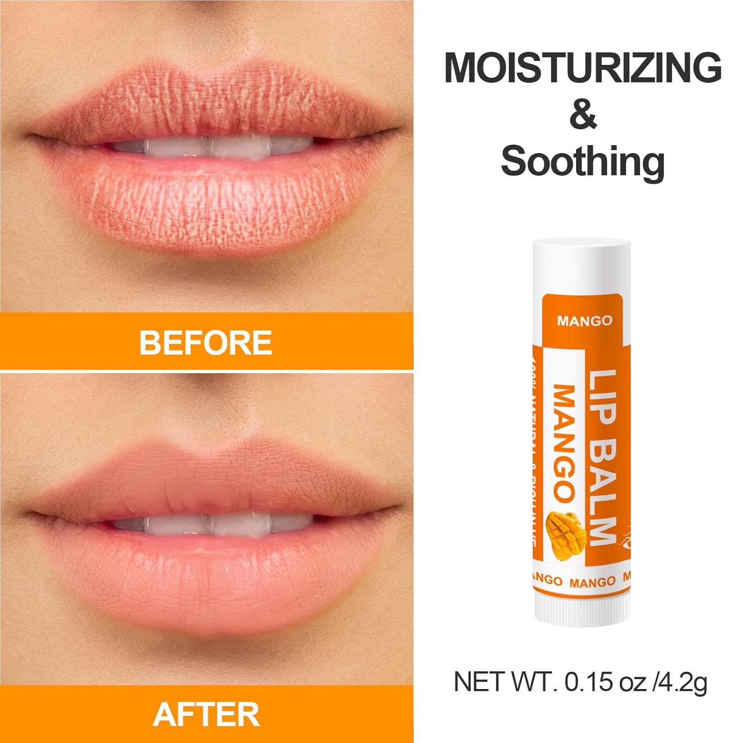 14 Pack Natural Lip Balm in Bulk with Vitamin E and Coconut Oil - Moisturizing, Soothing, and Repairing Dry and Chapped Lips Valentine'S Gift - 14 Flavors - Non-Gmo - with Greeting Card - Image 6