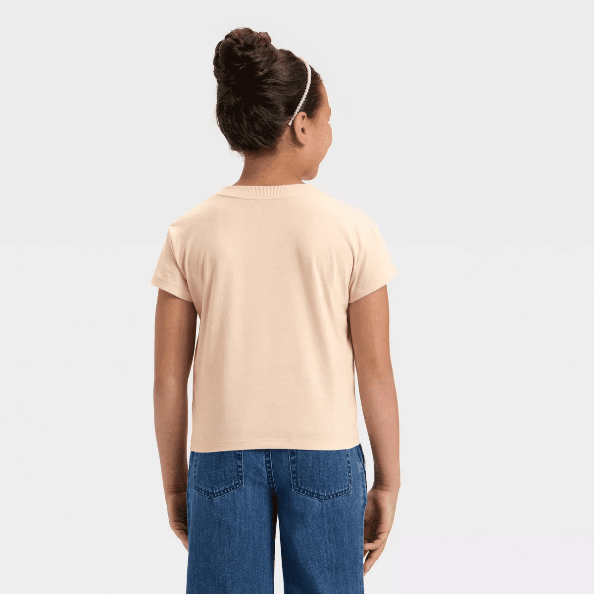 Girls' Short Sleeve Relaxed Fit Graphic T-Shirt - Cat & Jack™ - Image 3