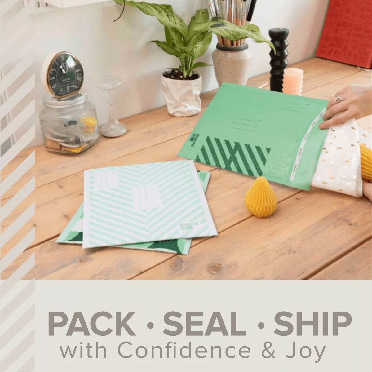 Scotch Poly Bubble Padded Mailer 3Pk Small Green - Image 9