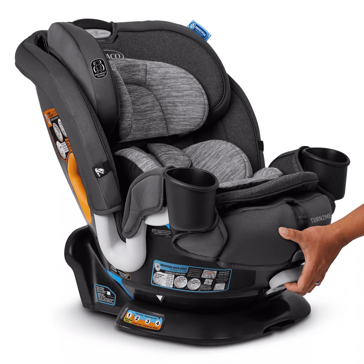Graco Turn2Me 3-In-1 Rotating Convertible Car Seat - Image 10