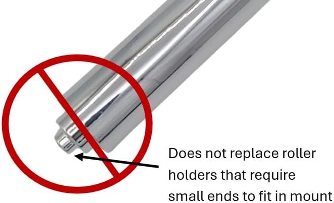 Premier Stainless Steel Toilet Paper Roller Holder, Spring-Loaded (Chrome) - Image 4