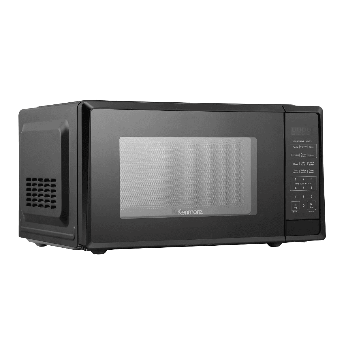 Kenmore 1.1 Cu Ft Microwave Black: Countertop Oven, 1000W, Child Lock, 6 Programs, 1 Year Warranty - Image 2