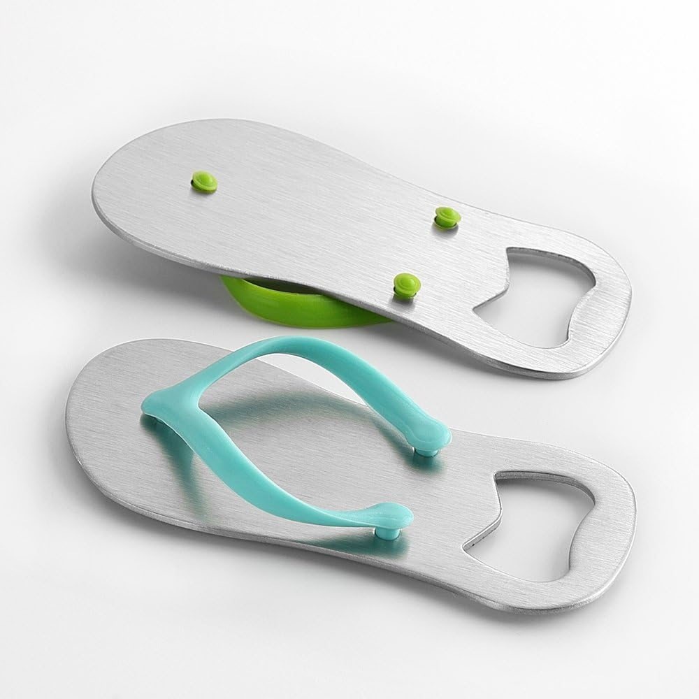 7 Pack Flip-Flop Bottle Opener, Gift Wrap for Each Opener - Image 4