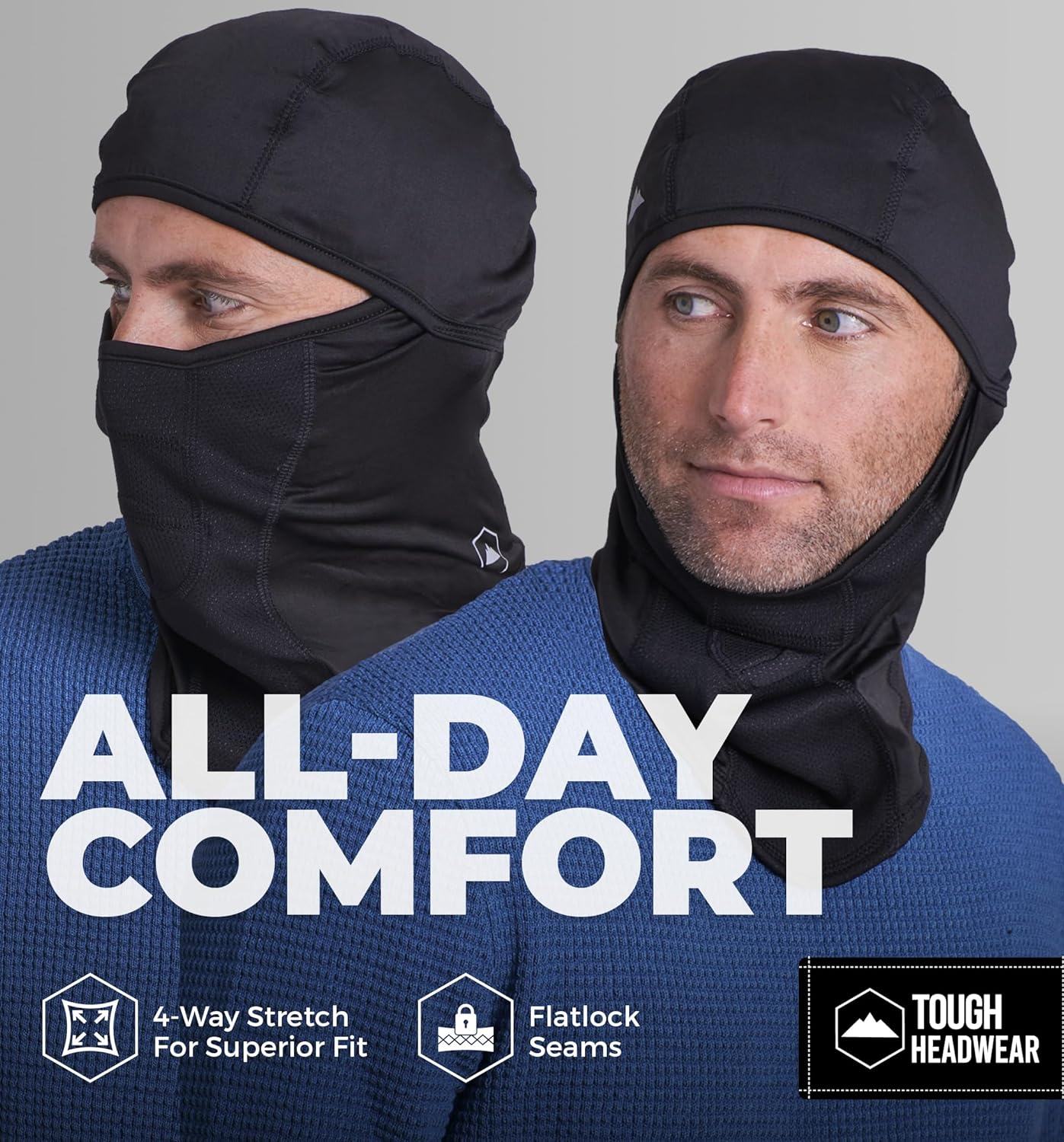 Balaclava Ski Mask - Winter Face Mask for Men & Women - Cold Weather Gear for Skiing, Snowboarding & Motorcycle Riding - Image 6