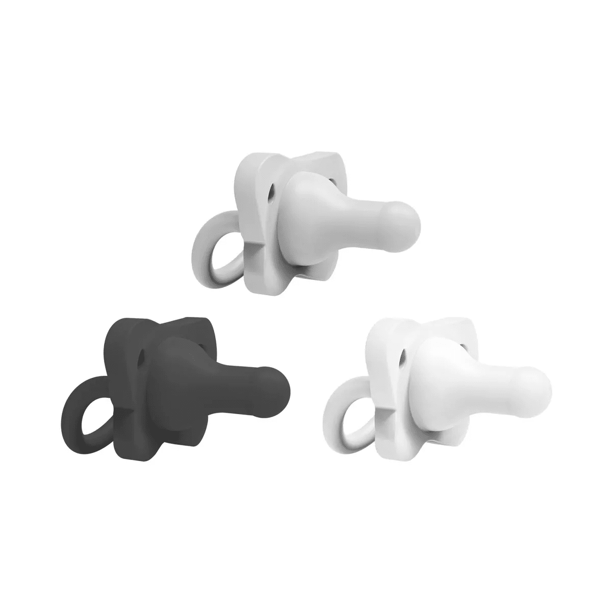 Dr. Brown'S Happypaci One-Piece 100% Silicone Pacifier - 0-6 Months - 3Pk - Image 18