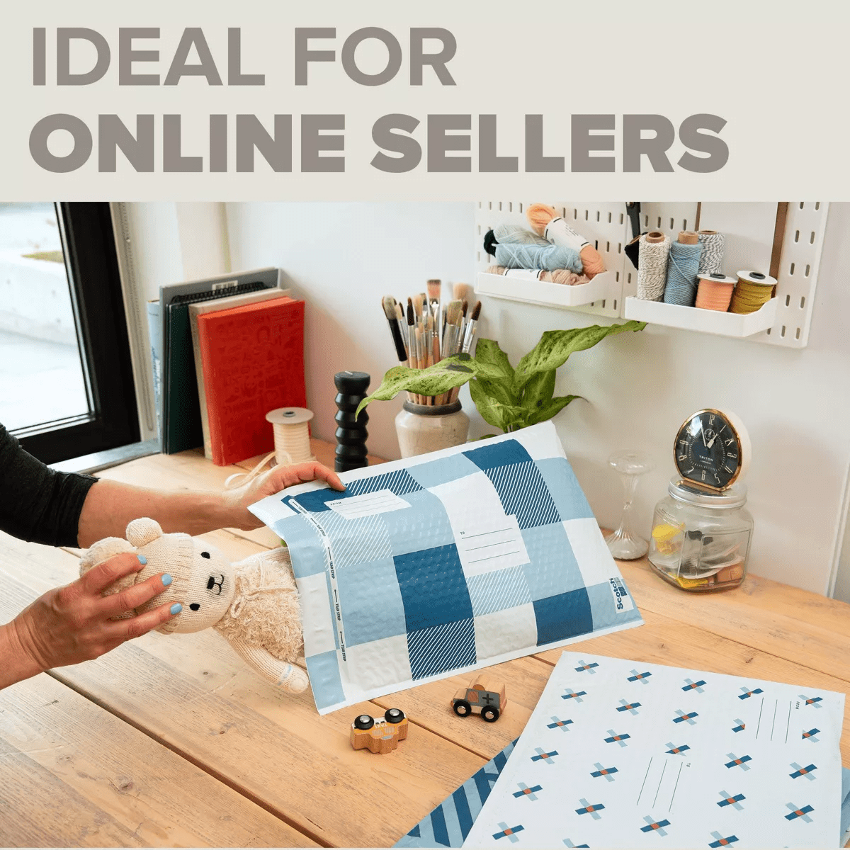 Scotch Poly Bubble Padded Mailer 3Pk Large Blue - Image 3