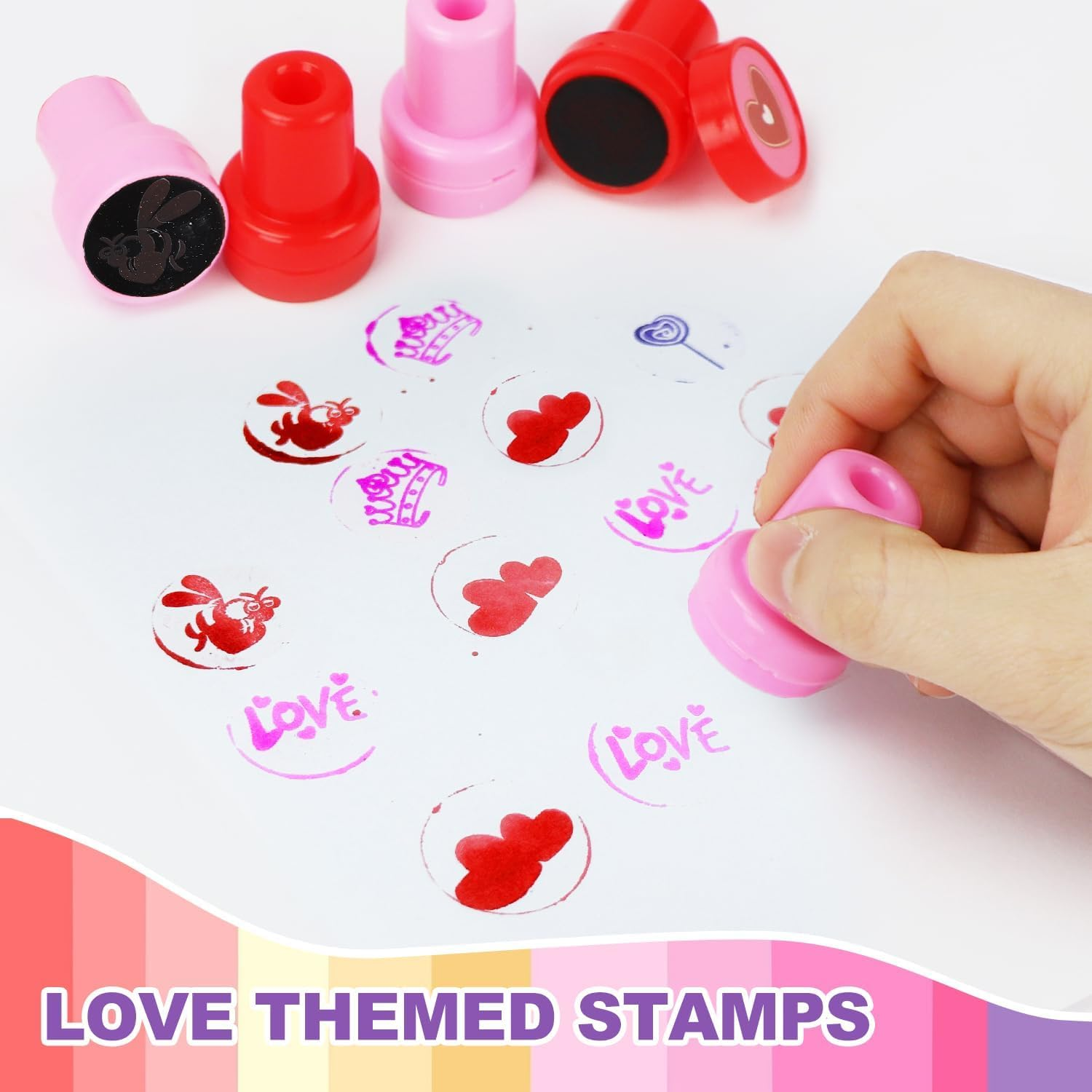 224 Pcs Valentines Day Goodie Bags for Kids, Classroom Exchange 28 Pack Valentines Day Gifts for Students from Teacher Valentine Treats for Kids - Image 8