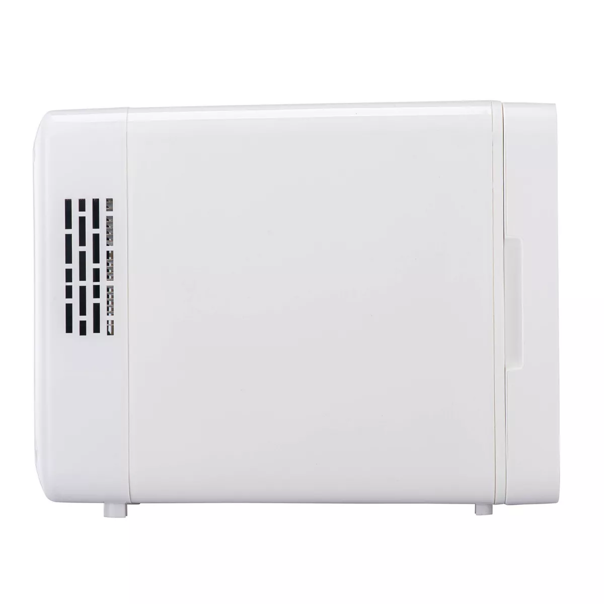 Frigidaire Gallery 9 Can Beauty Lighted Mirror Fridge White: Countertop Beverage Refrigerator, Thermoelectric Cooling - Image 7