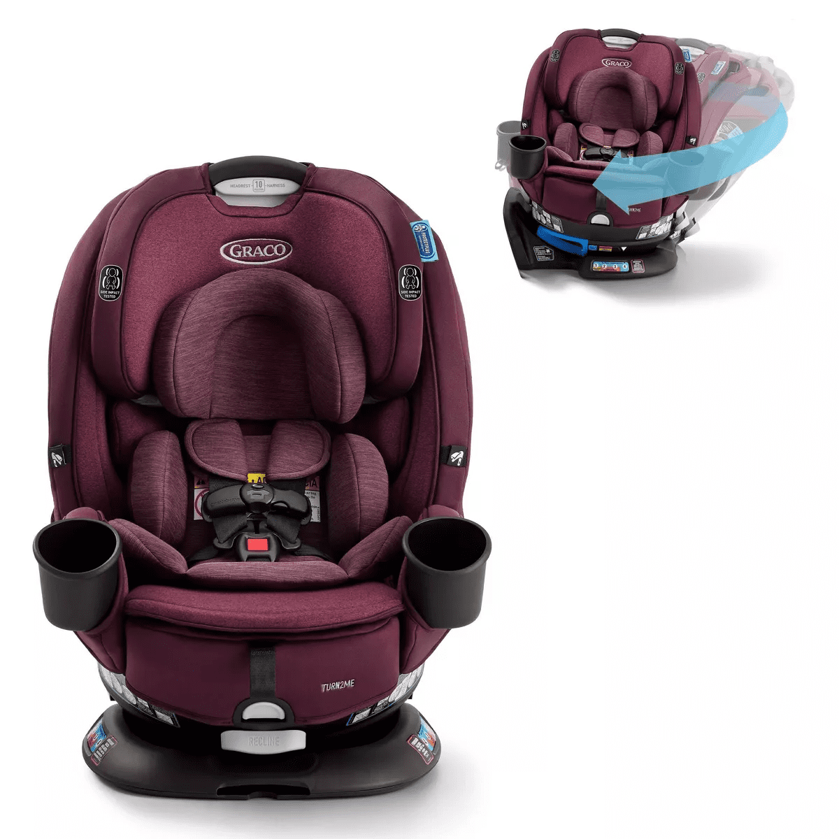 Graco Turn2Me 3-In-1 Rotating Convertible Car Seat