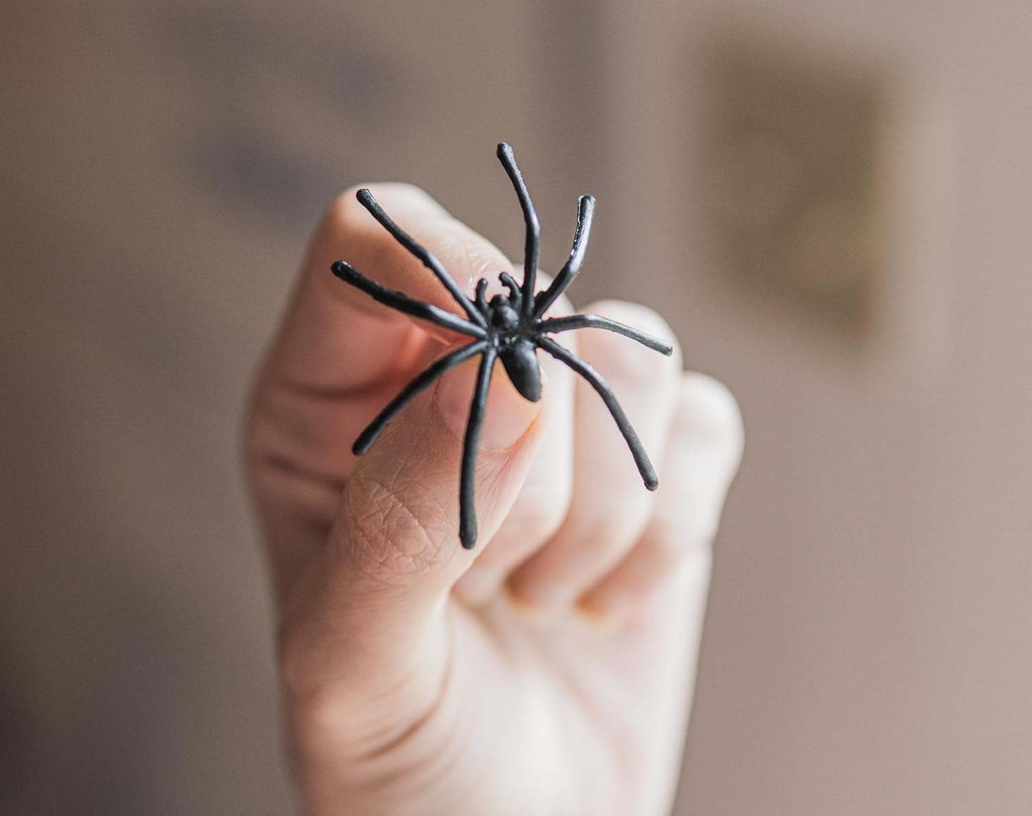 Halloween Spider Web Decoration, 200 Sqare Feet & Plastic Spiders, Halloween Party Supplies, Spider Webs (Small, 200 Sq Feet) (8 Fake Spiders Included) - Image 5