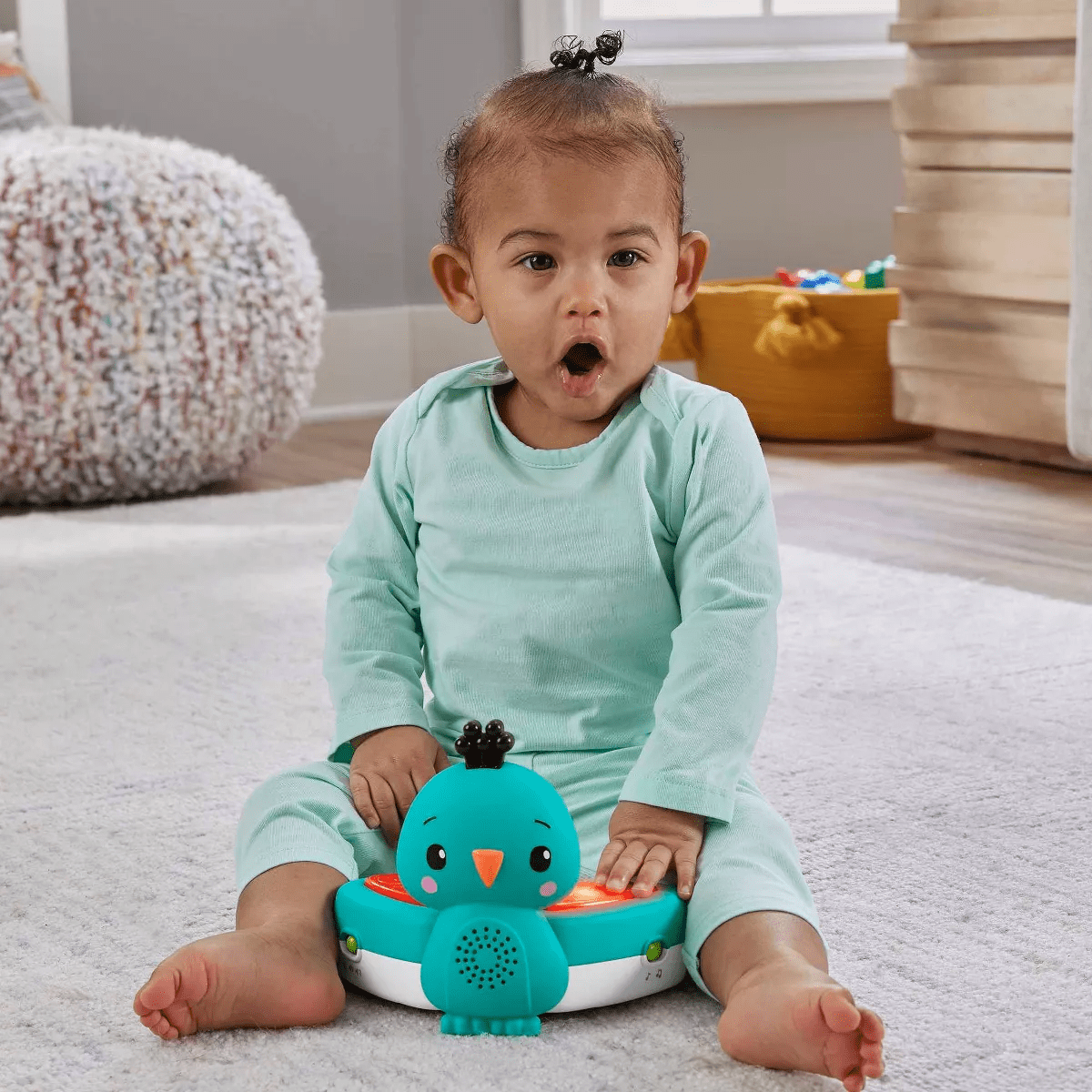 Fisher-Price Jumping Jungle Jumperoo Baby Jumper with Lights and Sound - Image 5