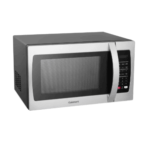 Cuisinart 1.3 Cu Ft Microwave Oven: Countertop, 1000W, 11 Power Levels, Child Lock, Digital Display, Black