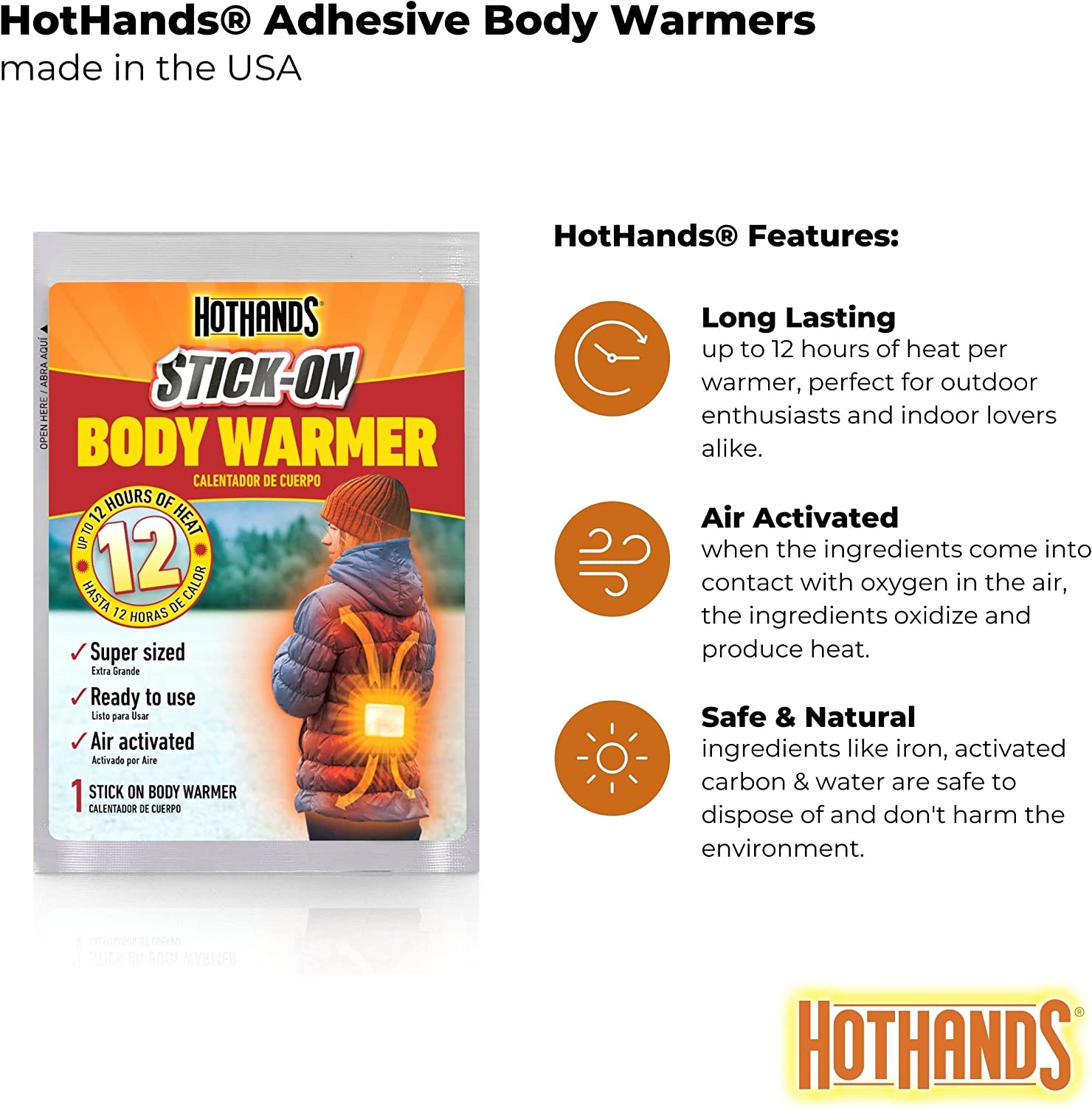 Adhesive Body Warmer (40 Count) - Image 8