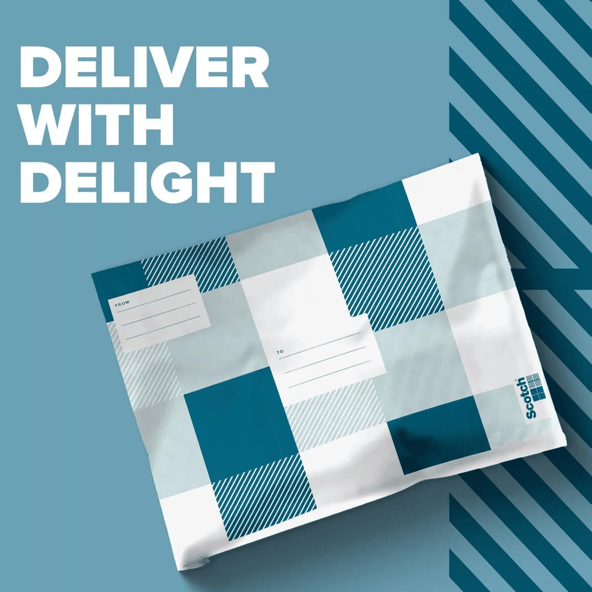 Scotch Poly Bubble Padded Mailer 3Pk Large Blue - Image 7