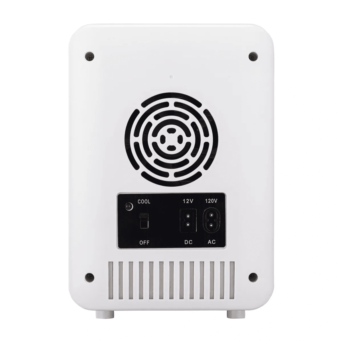 Frigidaire Gallery 9 Can Beauty Lighted Mirror Fridge White: Countertop Beverage Refrigerator, Thermoelectric Cooling - Image 4