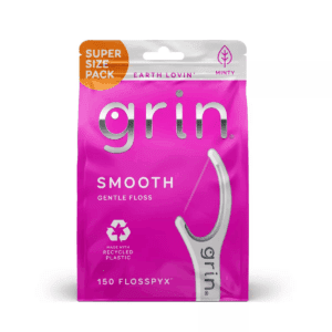 Grin Oral Care Smooth Floss Picks - 150Ct
