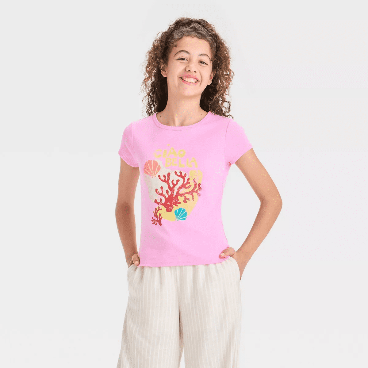 Girls' Graphic T-Shirt - Art Class - Image 7