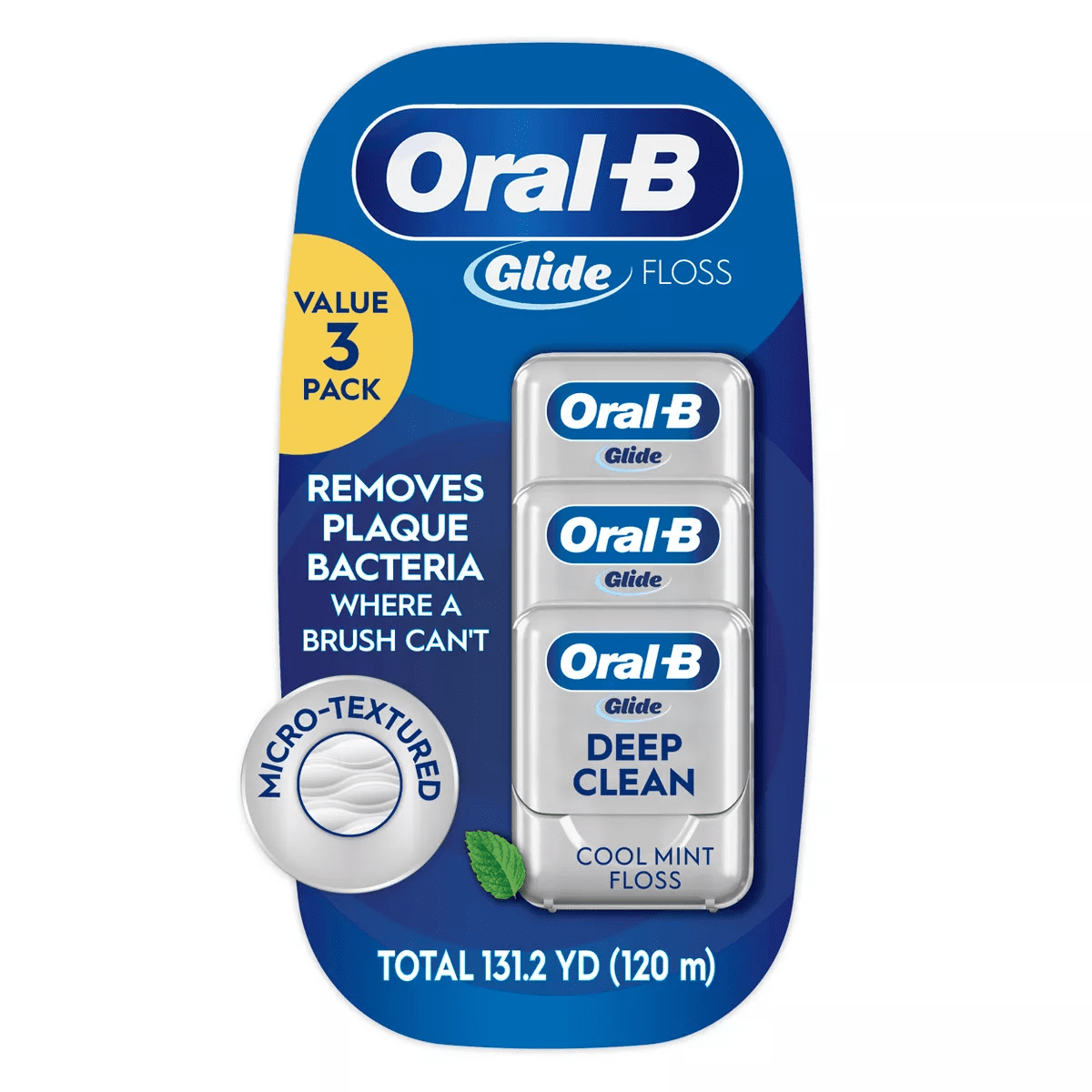 Oral-B Glide Pro-Health Deep Clean Dental Floss Cool Mint - Image 13