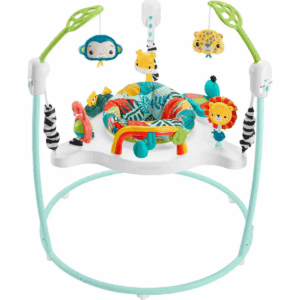 Fisher-Price Jumping Jungle Jumperoo Baby Jumper with Lights and Sound