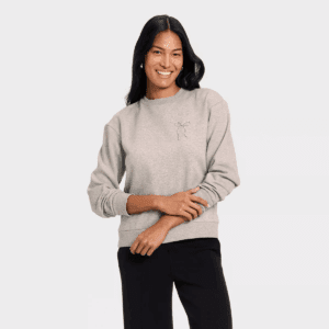 Women'S Embellished Sweatshirt