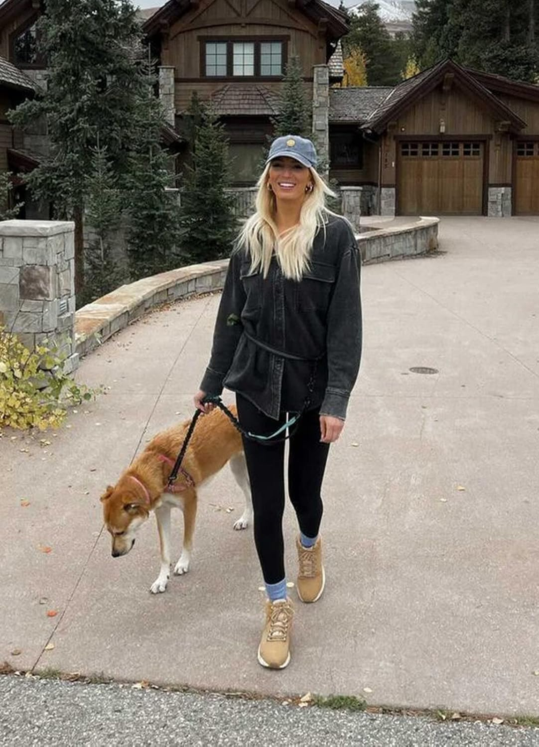 Women'S Fleece Lined Leggings Thermal Warm Winter Tights High Waisted Yoga Pants Cold Weather with Pockets - Image 2