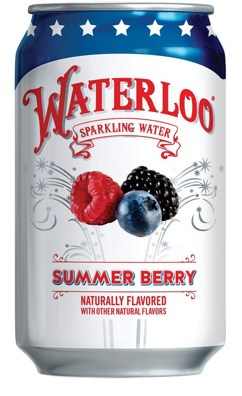 , Summer Berry Naturally Flavored, 12 Fl Oz Cans (Pack of 12) – Zero Calories and Zero Sugar or Sweeteners - Image 3