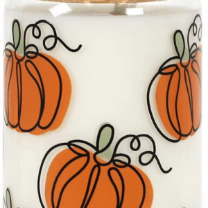 Fall Pumpkin Iced Coffee Cup, Practical Birthday Gift, 18Oz Pumpkin Season Tumbler Can Glass, Reusable Beer Can Drinking Glass for Fall Decor